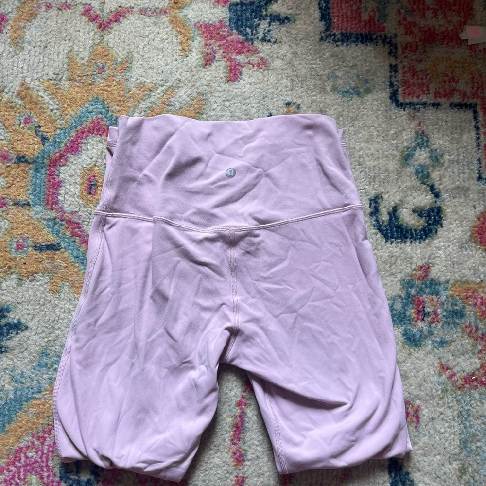 light pink brand new Lululemon align leggings, only worn once